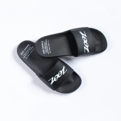 Unisex Transition Slide Sandals - Black/White