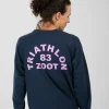 Unisex Triathlon Arch Terry Crewneck - Indigo