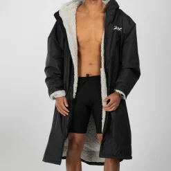 Unisex Ultra Swim Parka - Black
