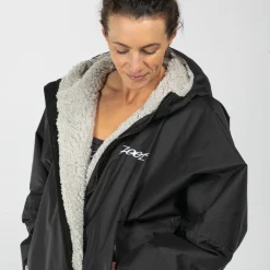 Unisex Ultra Swim Parka - Black