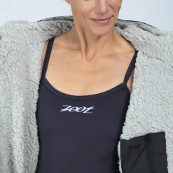 Unisex Ultra Swim Parka - Black