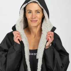 Unisex Ultra Swim Parka - Black