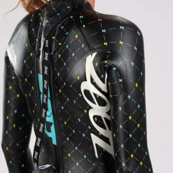 Women's Bolt 2.0 Wetsuit - Neon Yellow/Blue