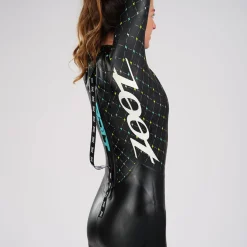 Women's Bolt 2.0 Wetsuit - Neon Yellow/Blue