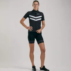 Womens Core+ Cycle Bib - Black