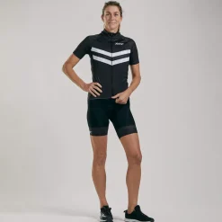 Womens Core+ Cycle Jersey - Black