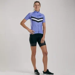 Womens Core+ Cycle Jersey - Violet