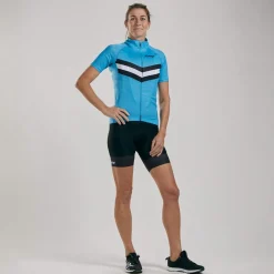 Womens Core+ Cycle Jersey - Cascade