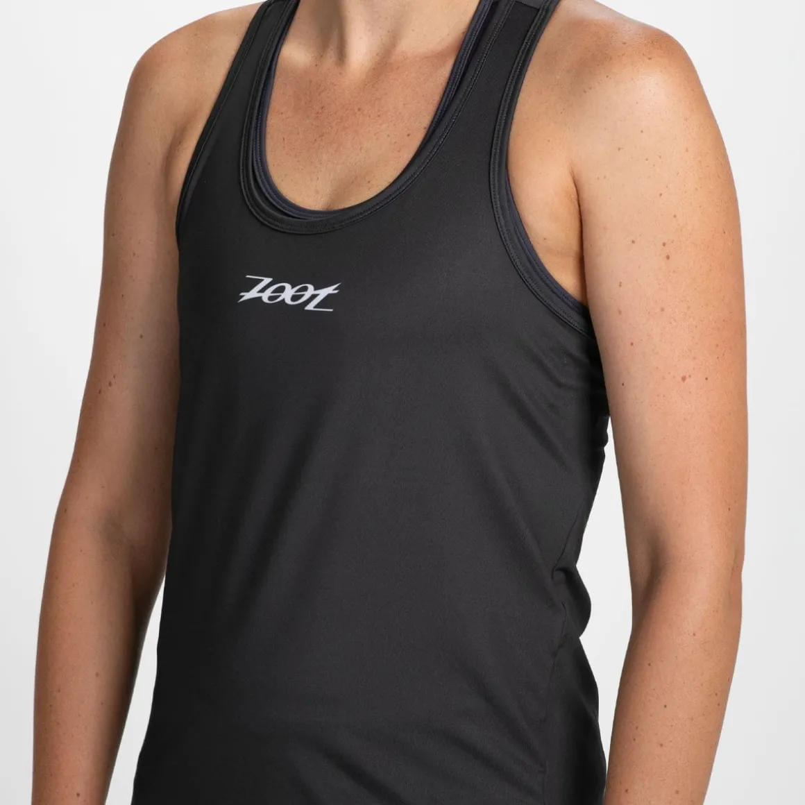 Women's Core Run Singlet - Black