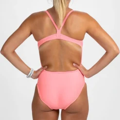 Women's Core Swimsuit - Neon Coral