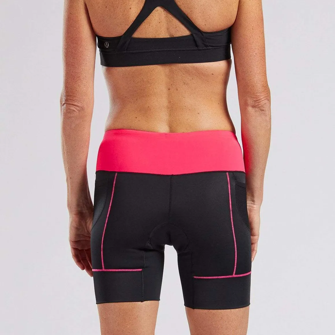 Womens Core+ Tri 6" Short - Blush