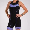 Womens Core+ Tri Racesuit - Violet