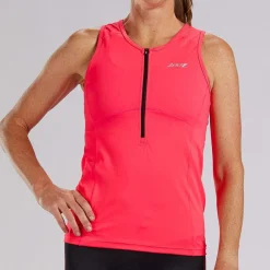 Womens Core+ Tri Tank - Blush