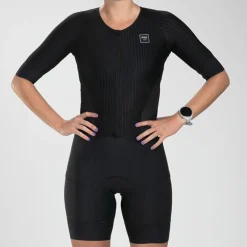 Women's Elite 2.0 Tri Aero FZ Racesuit - Black