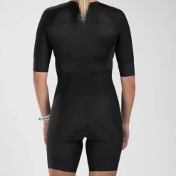 Women's Elite 2.0 Tri Aero FZ Racesuit - Black