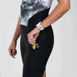 Women's Elite 2.0 Tri Aero FZ Racesuit - White Hot