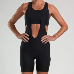 Women's Elite Cycle Thermo Bib - Black