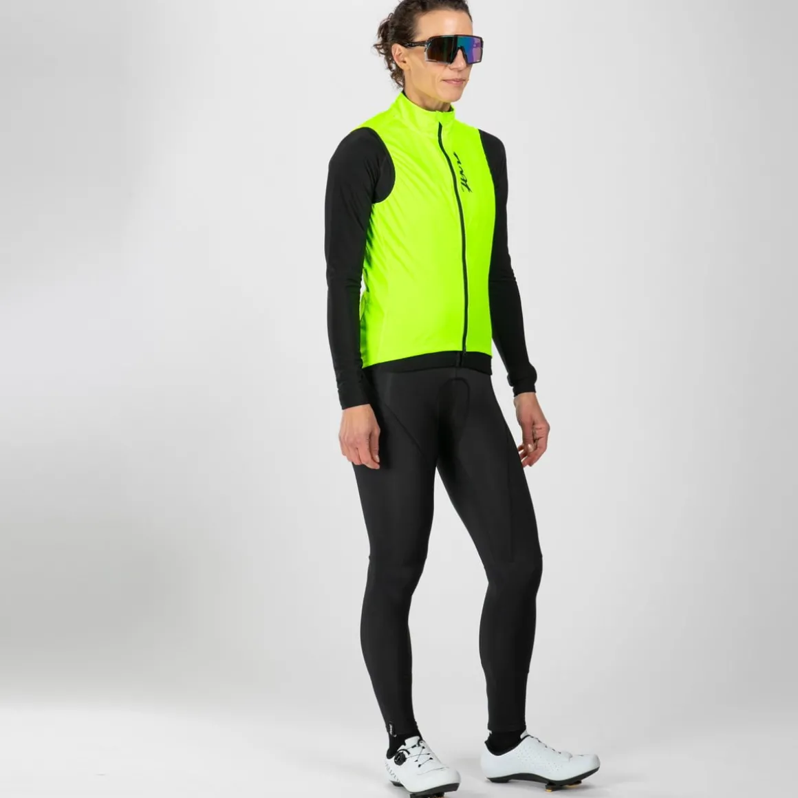 Women's Elite Cycle Vest - Safety Yellow