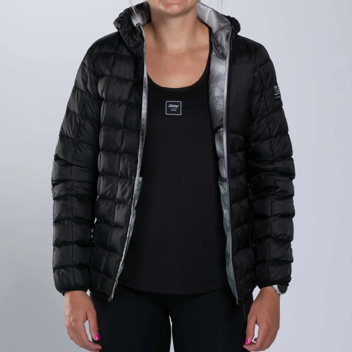 Women's Elite Puffer Jacket - Black