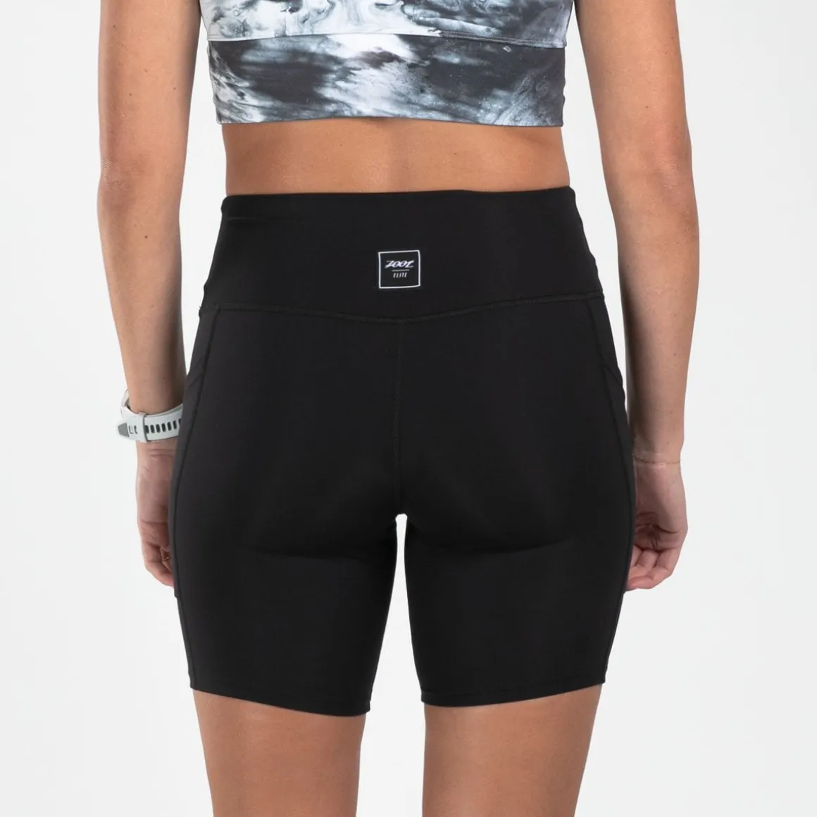 Women's Elite Run 8" Short - Black