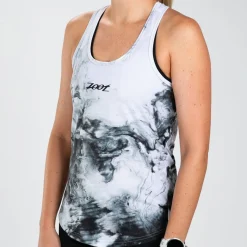 Women's Elite Run Singlet - White Hot