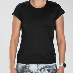 Women's Elite Run Tee - Black