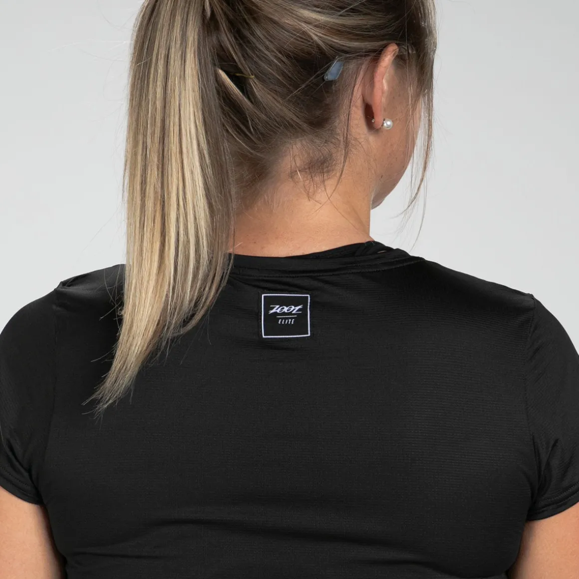 Women's Elite Run Tee - Black