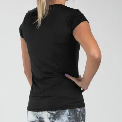 Women's Elite Run Tee - Black
