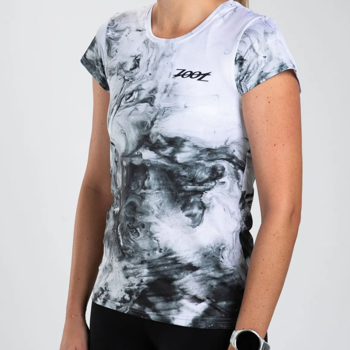 Women's Elite Run Tee - White Hot
