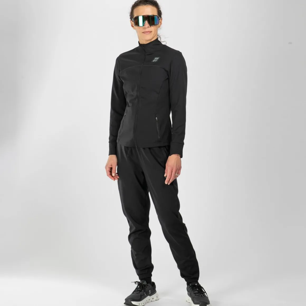 Women's Elite Run Track Pant - Jet Black