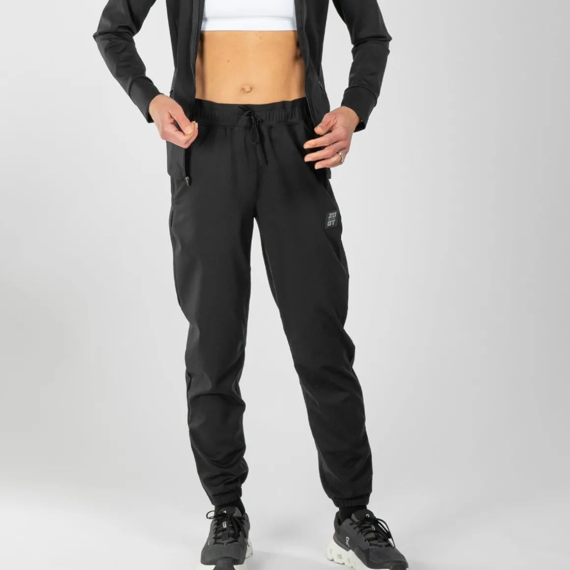 Women's Elite Run Track Pant - Jet Black
