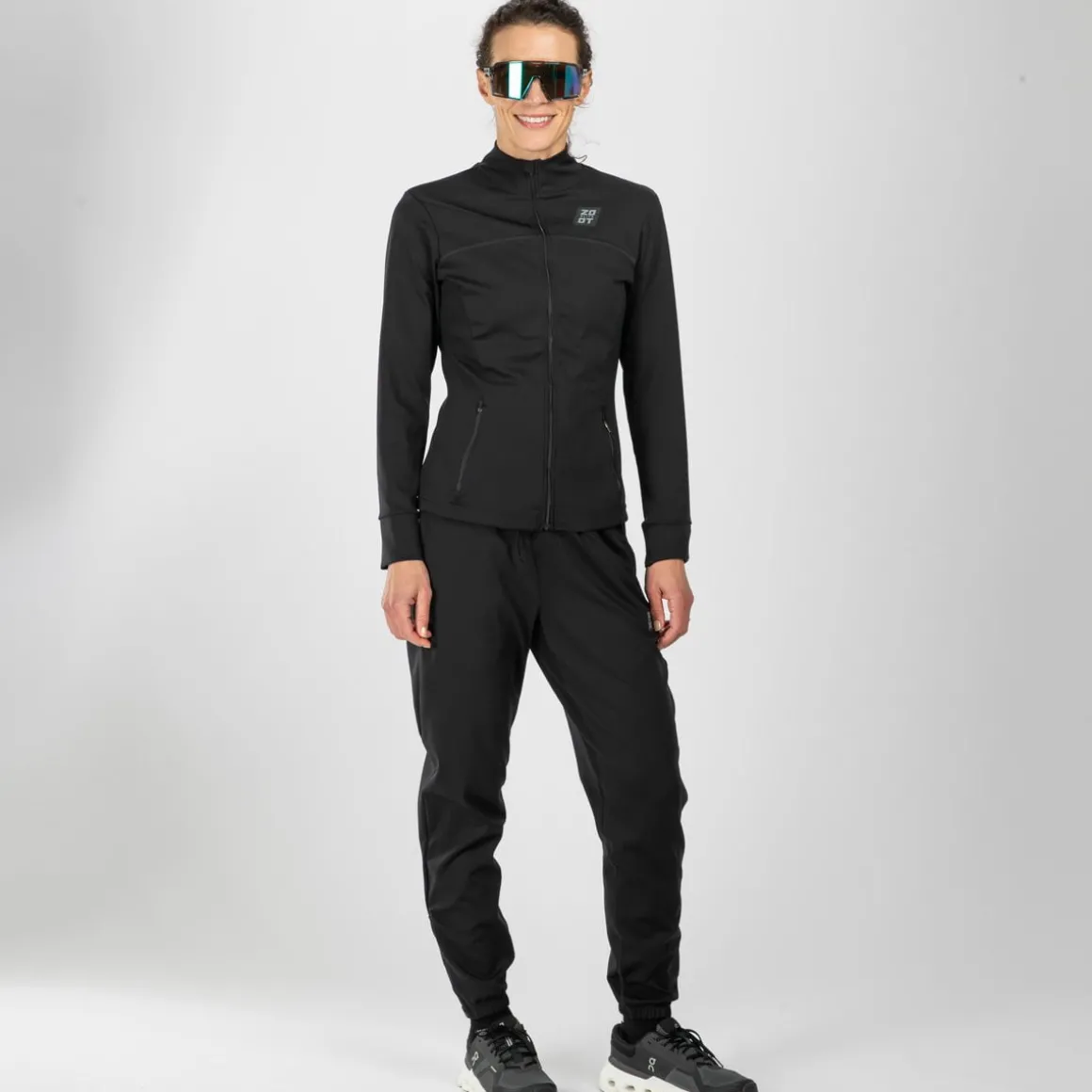 Women's Elite Run Track Pant - Jet Black