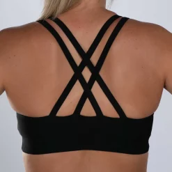 Women's Elite Swim Bikini Top - Black