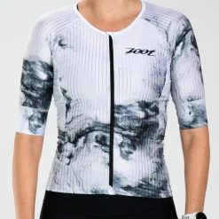 Women's Elite Tri Aero Jersey - White Hot