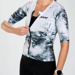 Women's Elite Tri Aero Jersey - White Hot