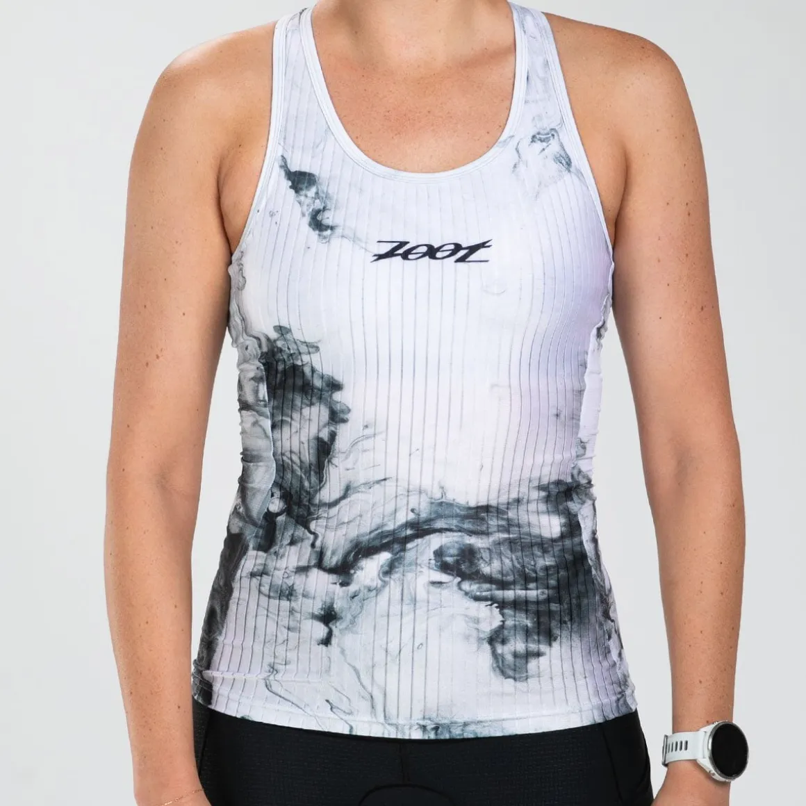 Women's Elite Tri Racerback - White Hot