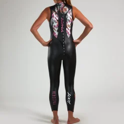 Women's Kona Sleeveless 2.0 Wetsuit - Pink Flora