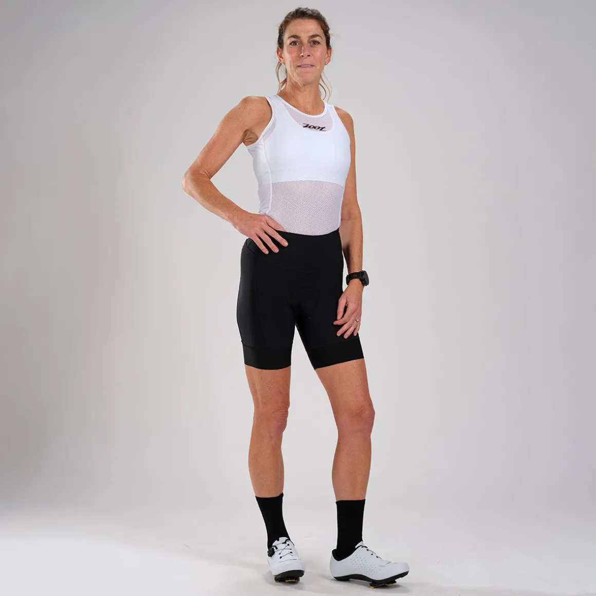 Women's LTD Cycle Base Layer - White