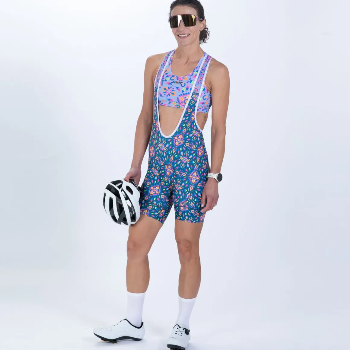 Women's Ltd Cycle Bib - Kaleidoscope
