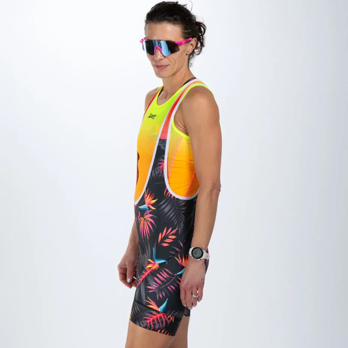 Women's Ltd Cycle Bib - Tropical Magic