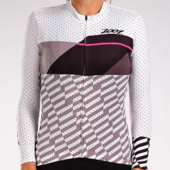 Women's Ltd Cycle Sun Stop Ls Jersey - White