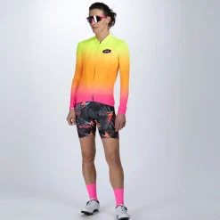 Women's Ltd Cycle Sun Stop Ls Jersey - Tropical Magic