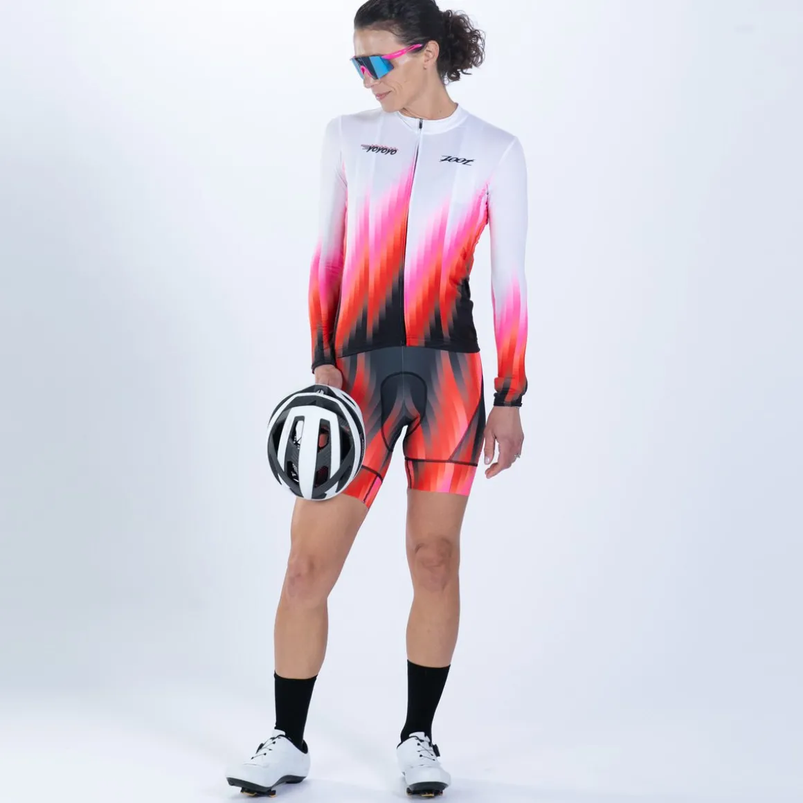 Women's Ltd Cycle Sun Stop Ls Jersey - Yo Yo Yo