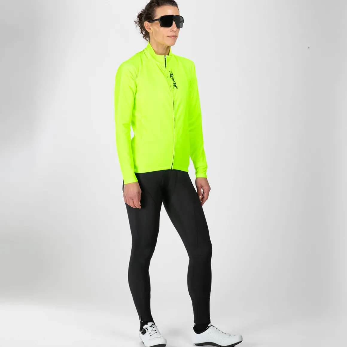 Women's Ltd Cycle Thermo Jersey - Safety Yellow