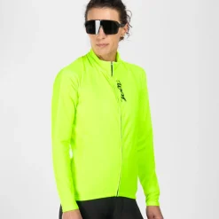 Women's Ltd Cycle Thermo Jersey - Safety Yellow