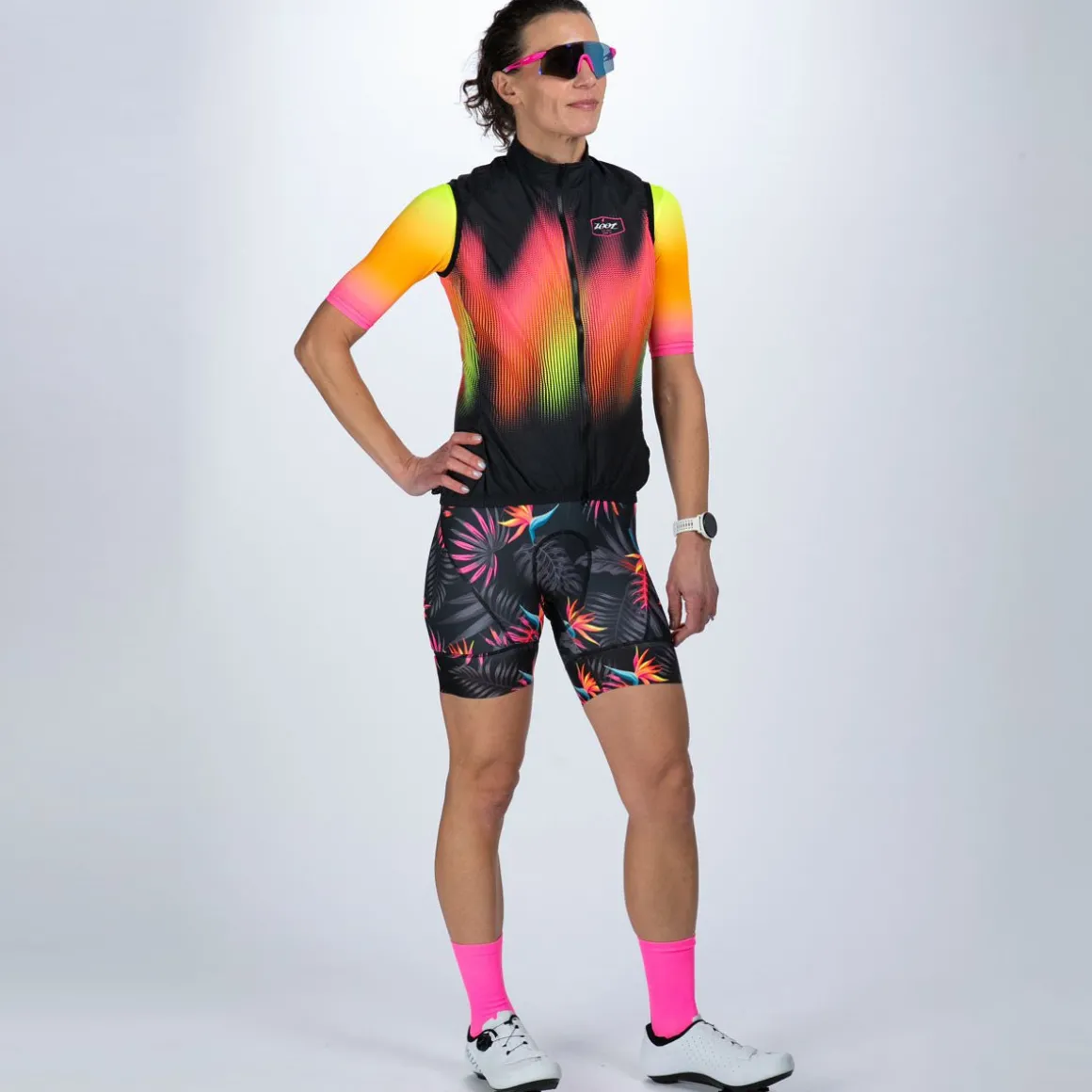 Women's Ltd Cycle Vest - Tropical Magic