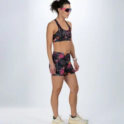 Women's Ltd Run 4" Pulse High-Rise Short - Tropical Magic