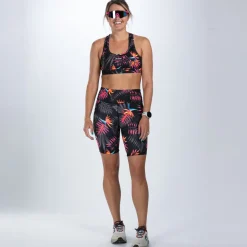 Women's Ltd Run 8" Pulse High-Rise Short - Tropical Magic