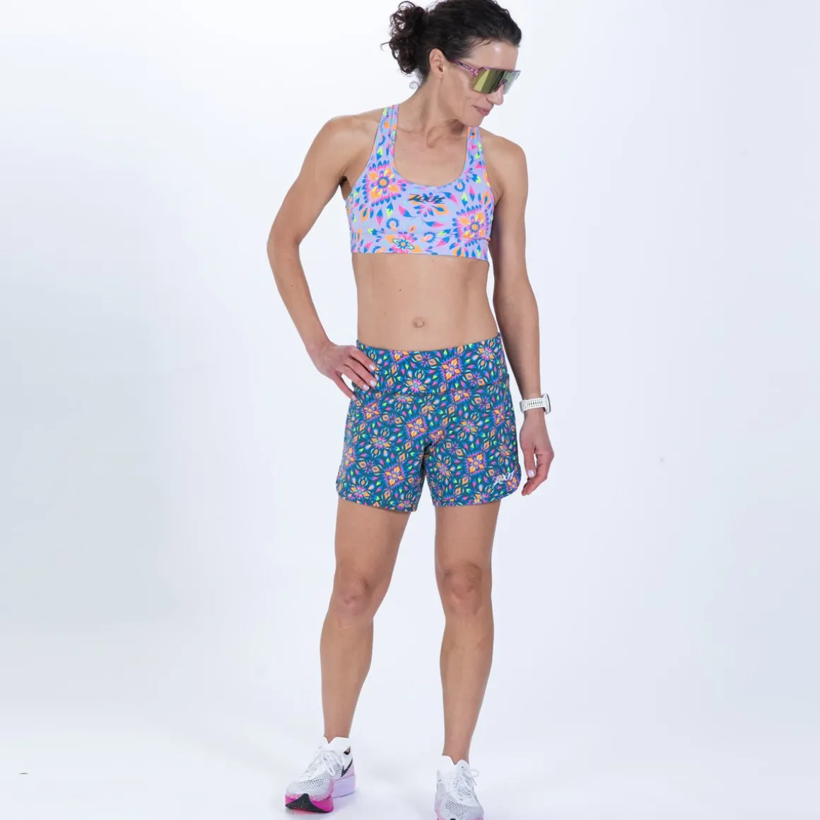 Women's Ltd Run 6" Short - Kaleidoscope