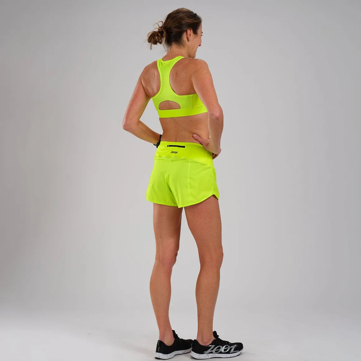 Women's LTD Run 3" Short - Neon Yellow